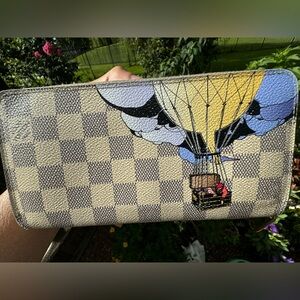 Damier Azur Illustre Zippy Wallet Authentic! 💕